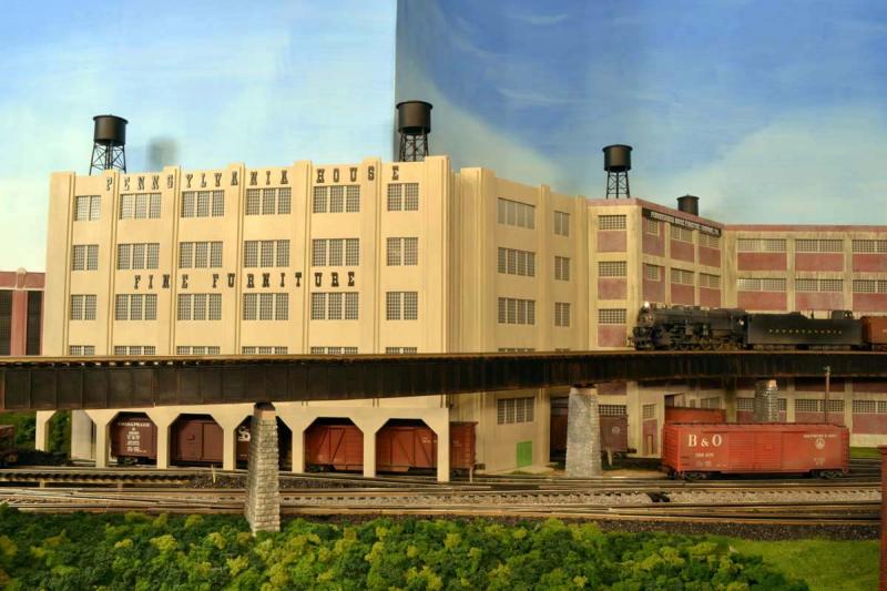 Lets see your Background buildings and flats ! Model Railroad